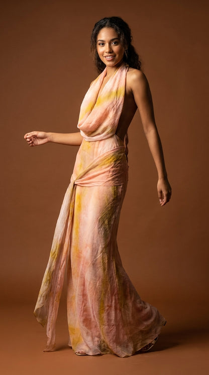 Vestido Rosa Elegante / SH105