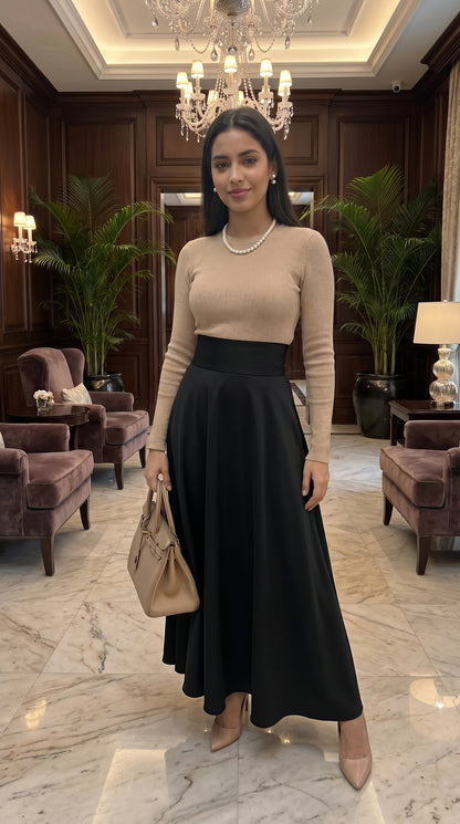 Falda larga acampanada AOMEI / AO99