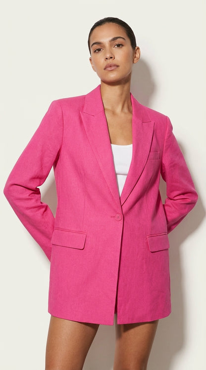 Blazer rosado estructurado – ANBL2603