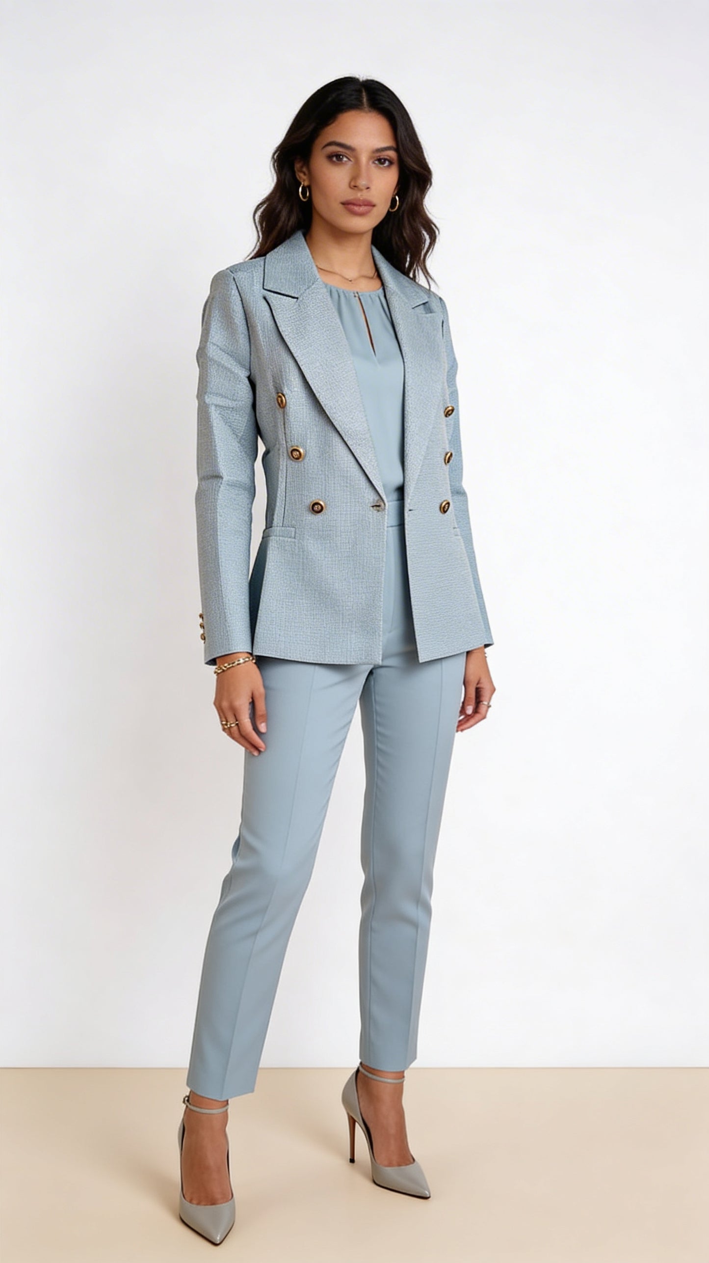 Blazer Claro Elegante / ANBL2648