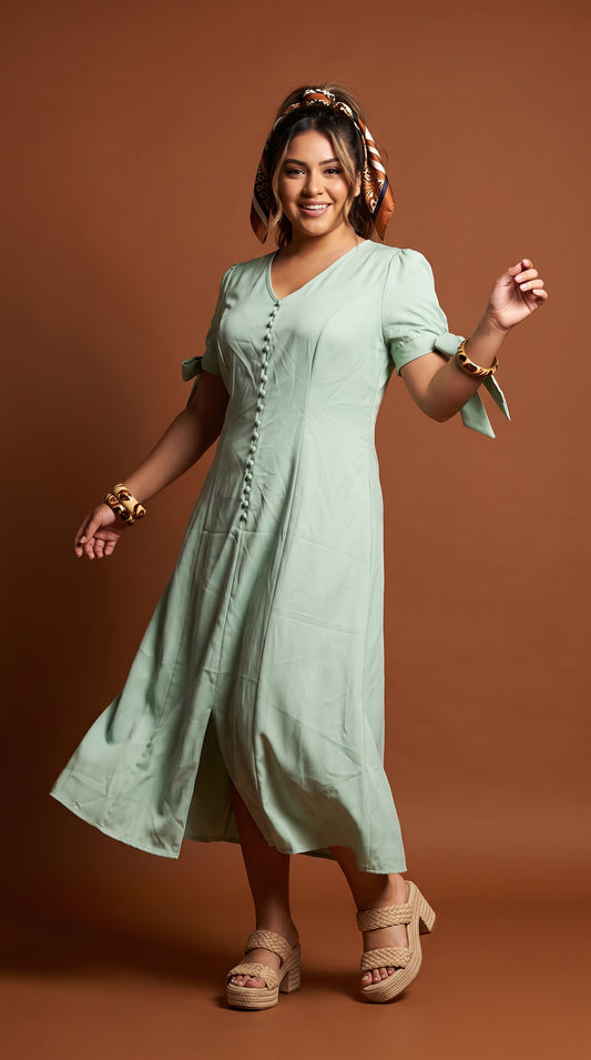 Vestido Verde Menta / SH94