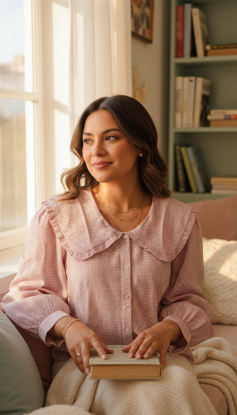 Blusa rosa suave / ANB09