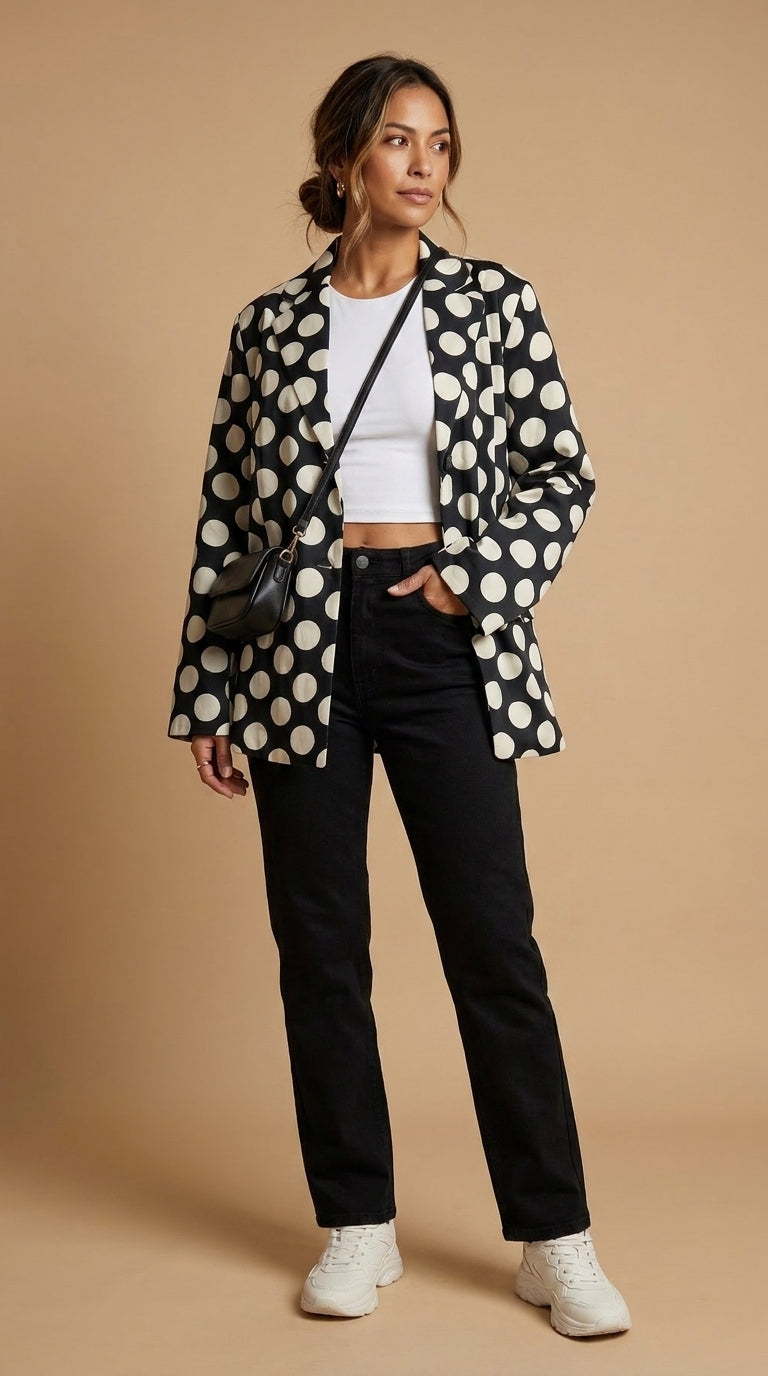 Blazer Ejecutivo de Puntos / ANBL2666
