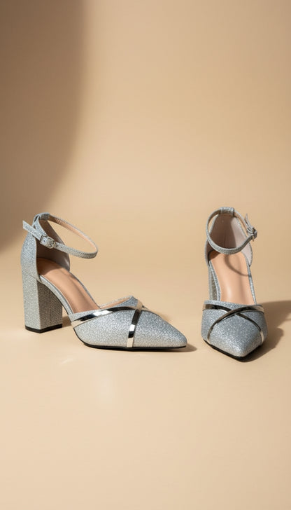 Tacones Bajo Diseño en X / Z260115