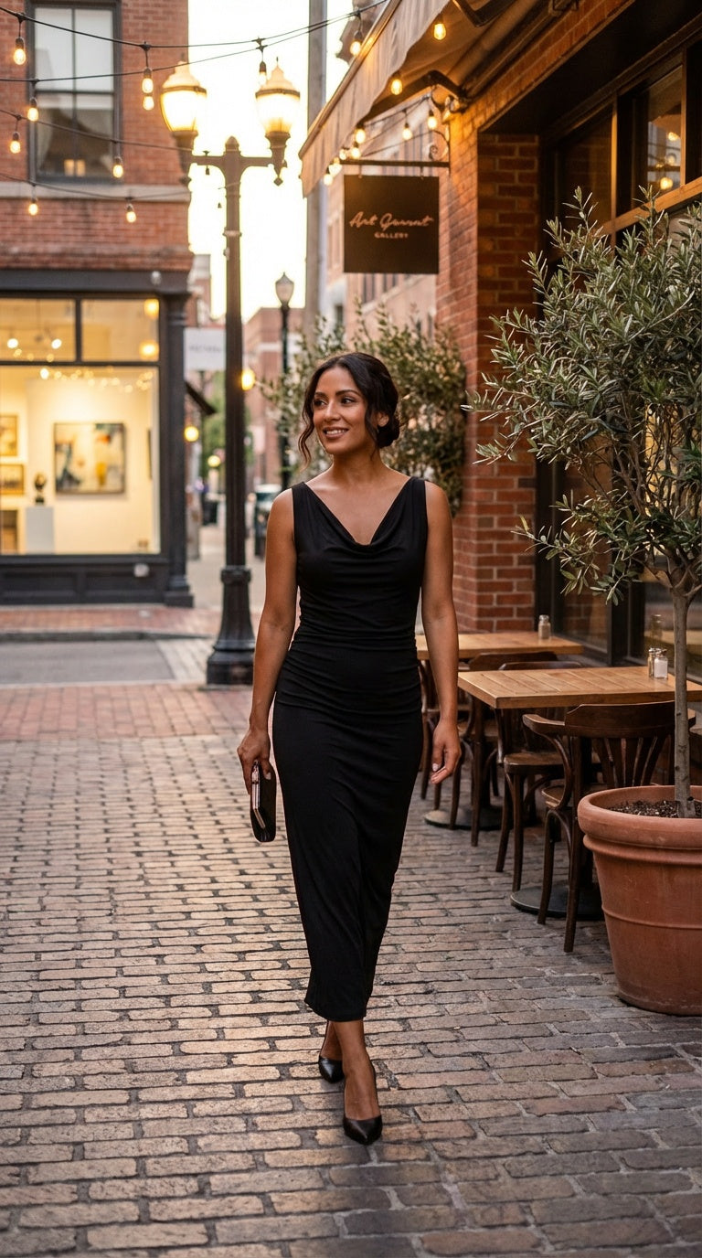 Vestido Negro / ANU04