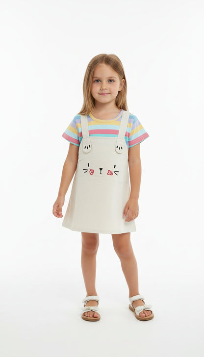 Vestido Arcoíris Casual / ANK10