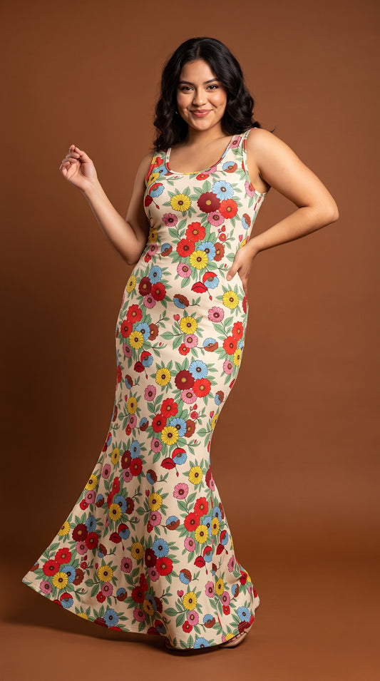 Vestido Floral Multicolor / SH110