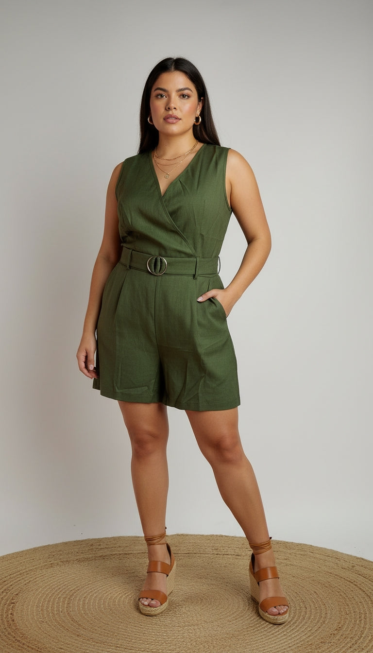 Jumpsuit sin Mangas / L63A