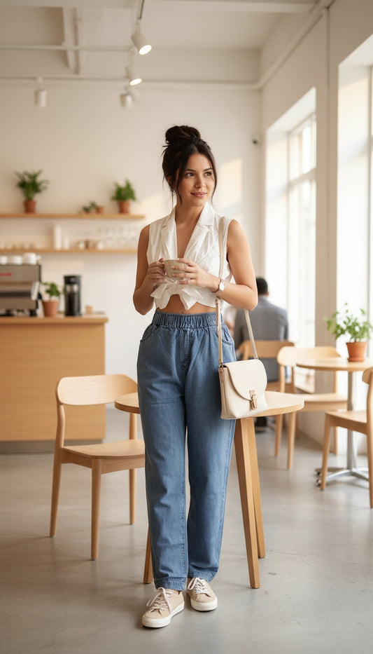 Pantalón denim clásico / ANP05