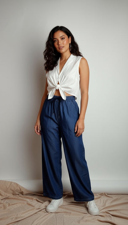 Pantalón sastre azul marino / ANP04