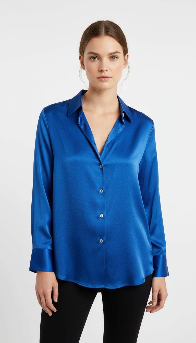 Blusa satinada / ANB06