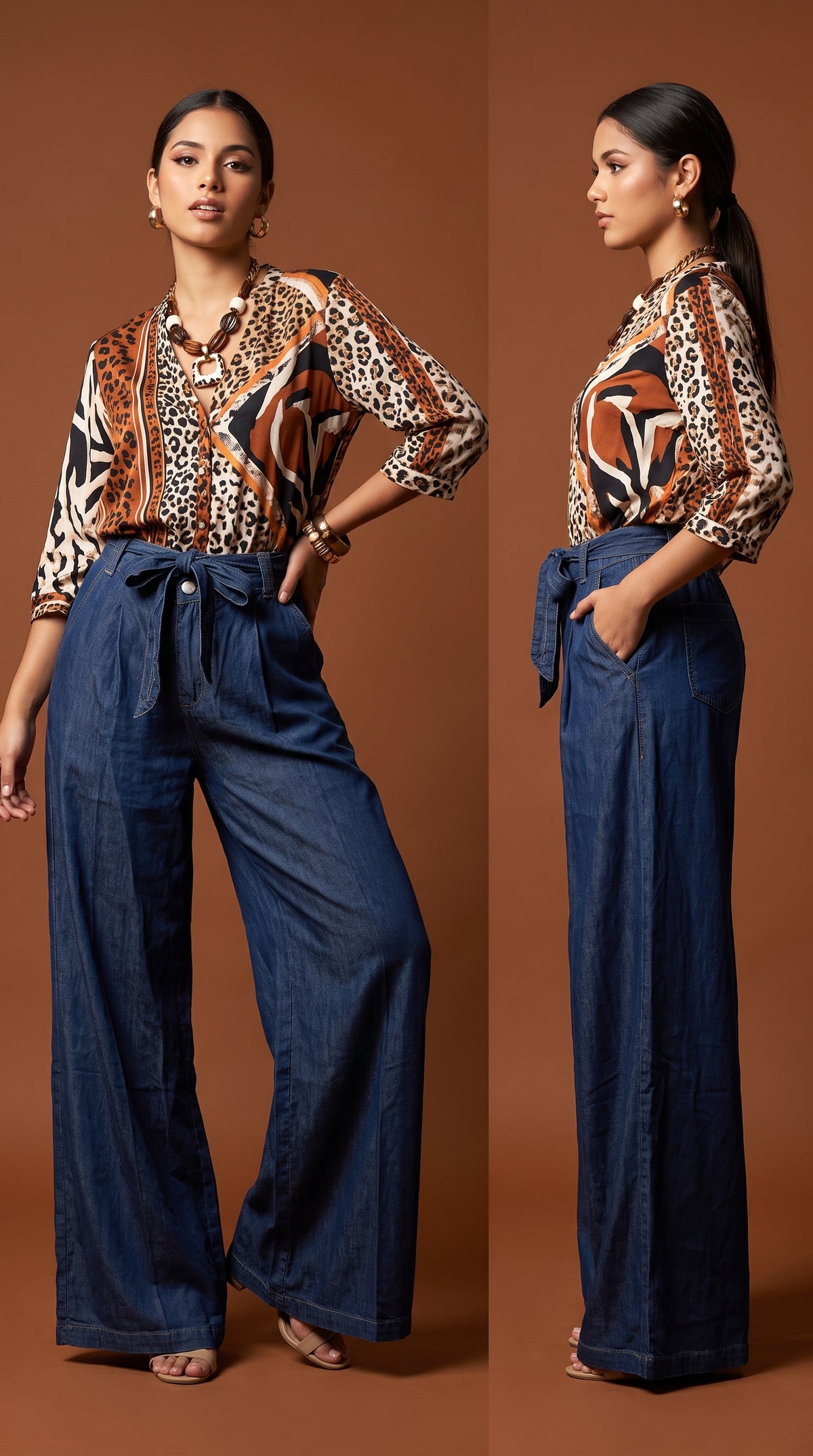 Pantalón denim azul oscuro / ANP06