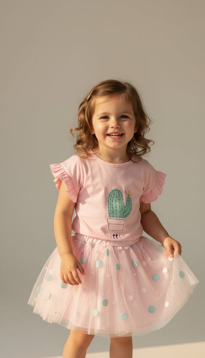 Set 2 piezas Tul Corazón / ANK33