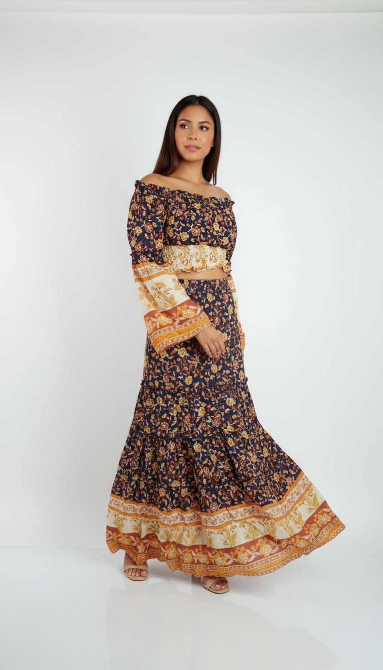 Set marrón boho / ANS03