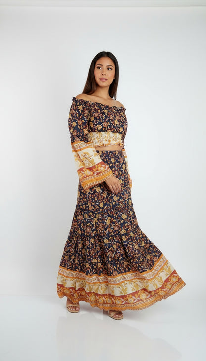 Set marrón boho / ANS03