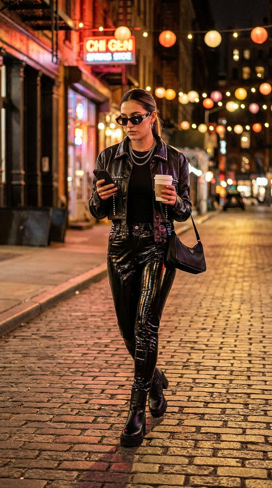 Jacket corta negra / SH57