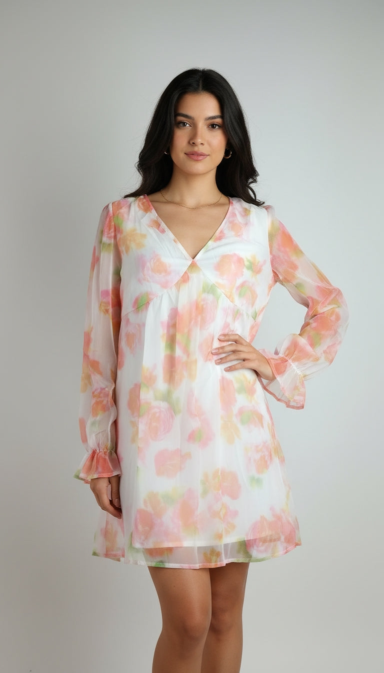 Vestido Pastel Suelto Verano / MV04