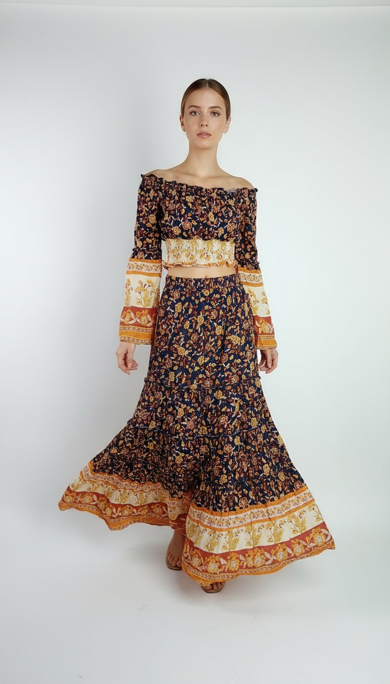 Set marrón boho / ANS03