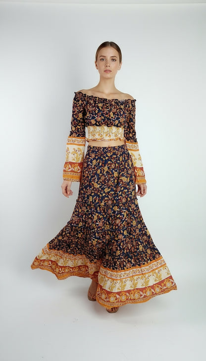 Set marrón boho / ANS03