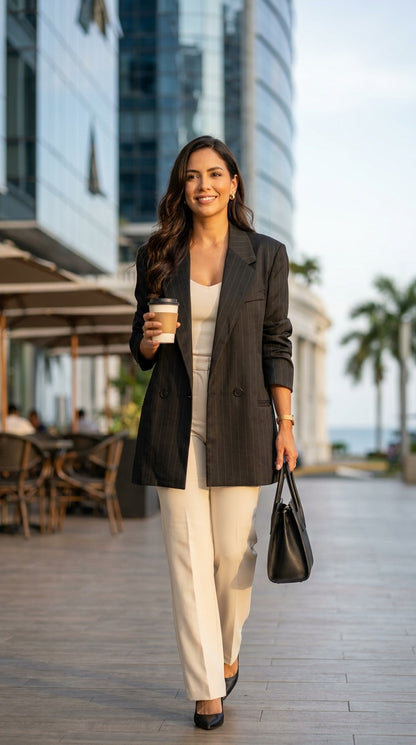 Blazer Oscuro Ejecutivo / ANBL2652