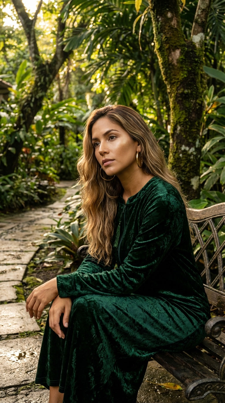 Vestido terciopelo / AO170