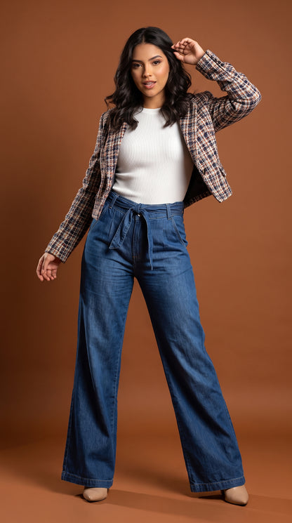 Pantalón denim azul oscuro / ANP06