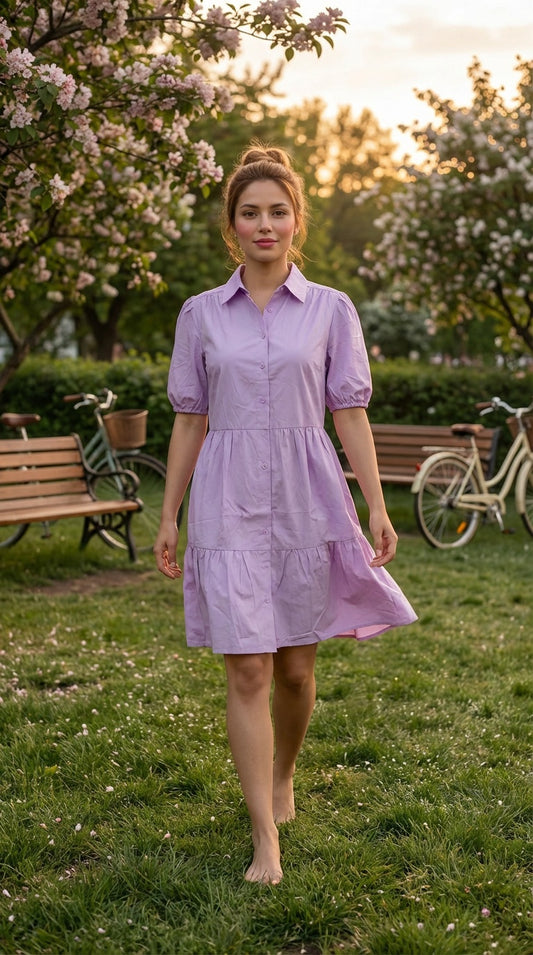 Vestido Lila Campestre / ANU30