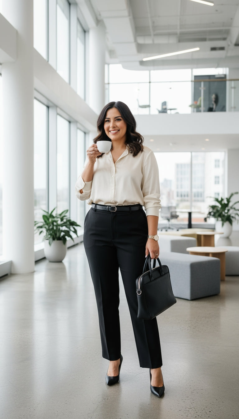 Blusa satinada / ANB06