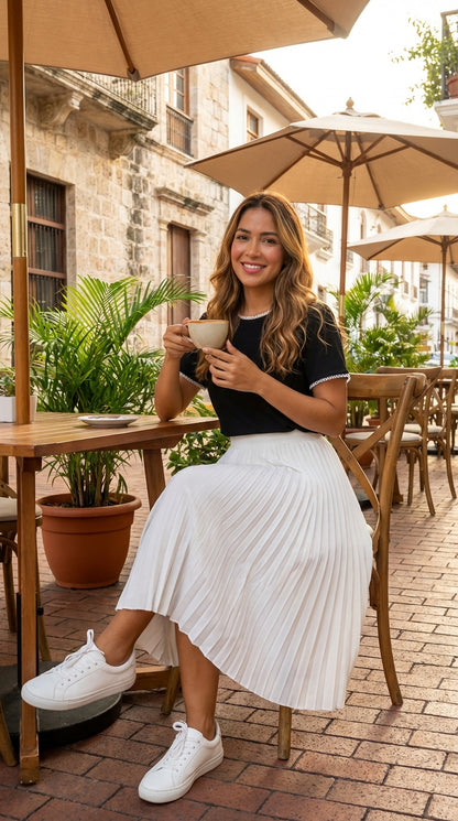 Top negro básico / L7A