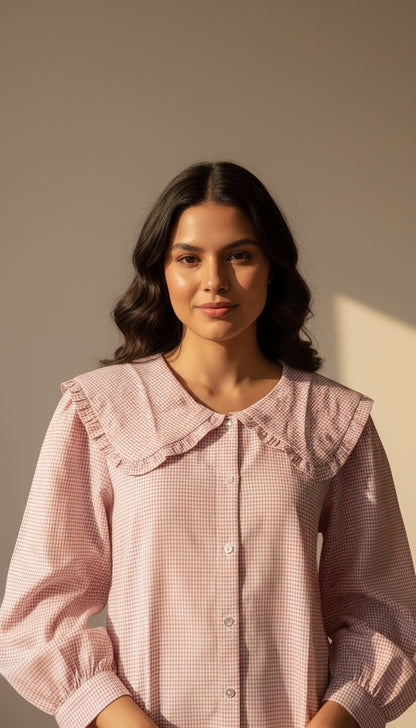 Blusa rosa suave / ANB09