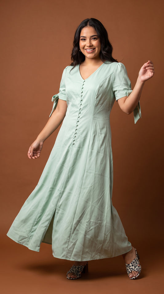 Vestido Verde Menta / SH94