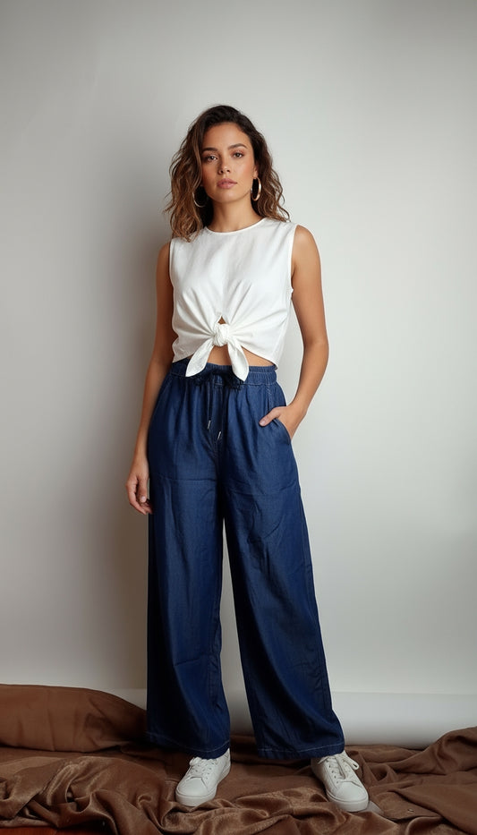 Pantalón sastre azul marino / ANP04