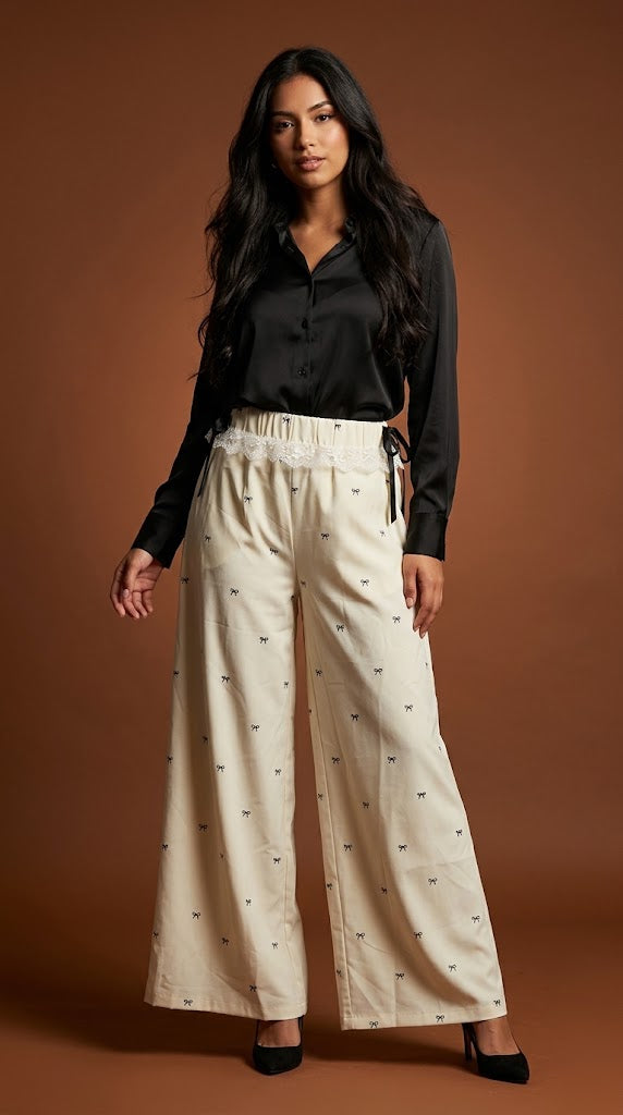 Pantalón Palazzo Casual / SH86