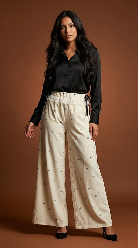 Pantalón Palazzo Casual / SH86