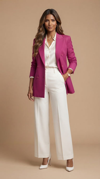 Blazer Cruzado Magenta / ANBL2669